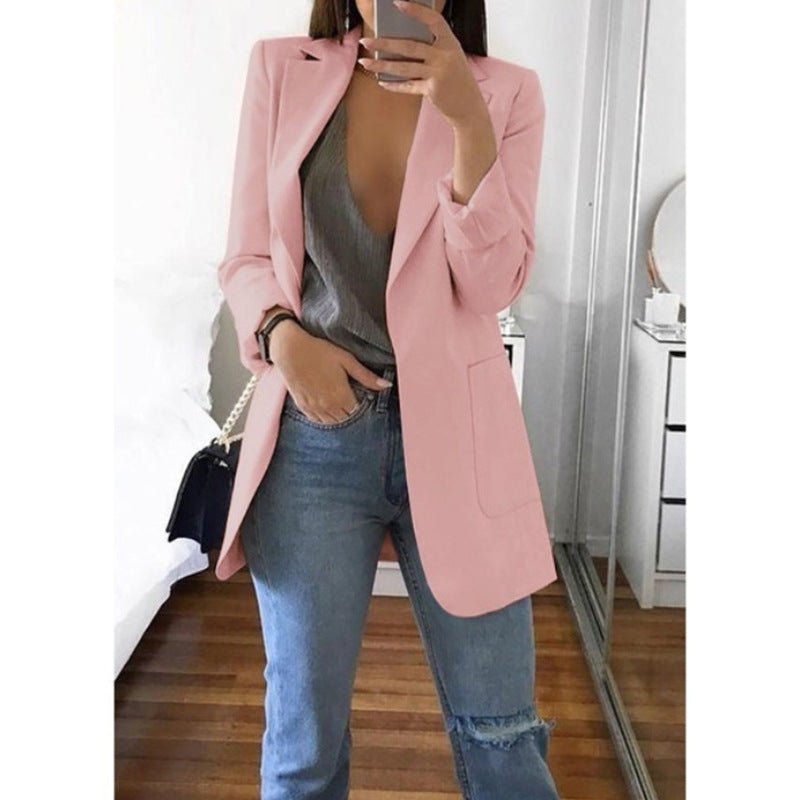 Lapel Slim Cardigan Temperament Blazer | Mode