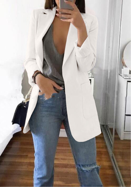 Lapel Slim Cardigan Temperament Blazer | Mode