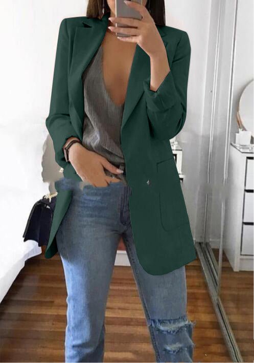 Lapel Slim Cardigan Temperament Blazer | Mode