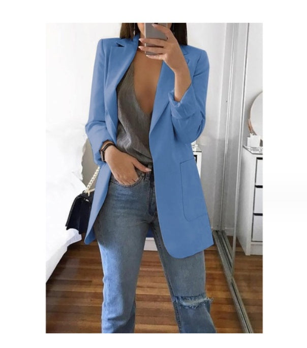 Lapel Slim Cardigan Temperament Blazer | Mode