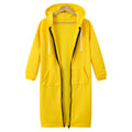 Hooded Long Sleeve Sweater Fleece Long Jacket | Mode