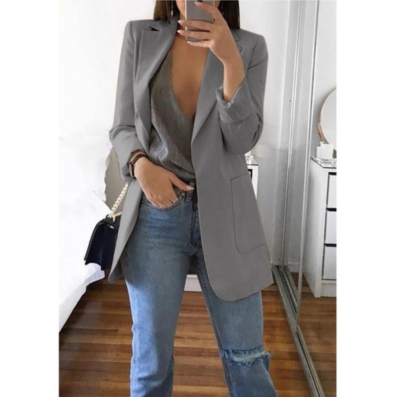 Lapel Slim Cardigan Temperament Blazer | Mode