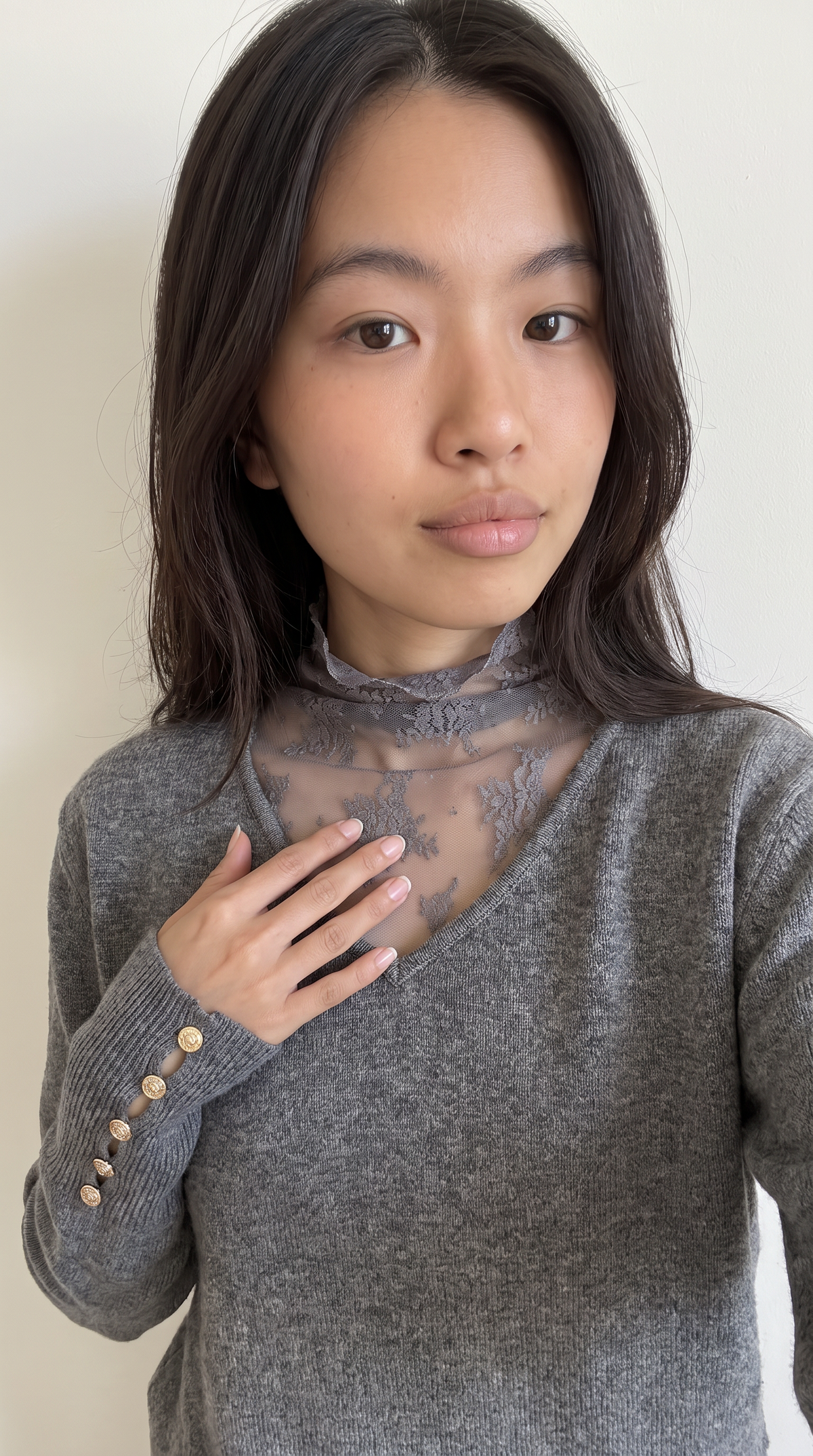 Women's Turtleneck Base Layer Loose-fitting Slimming Top