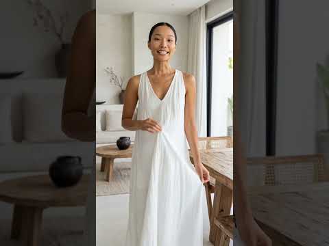 2026 Amazon European And American Cross-Border New Women's Clothing Casual Sleeveless Loose Pocket Long Dress For Women