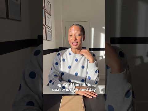 Womens Relaxed-fit Casual Polka-dot Printed Mock-neck Sweatshirt